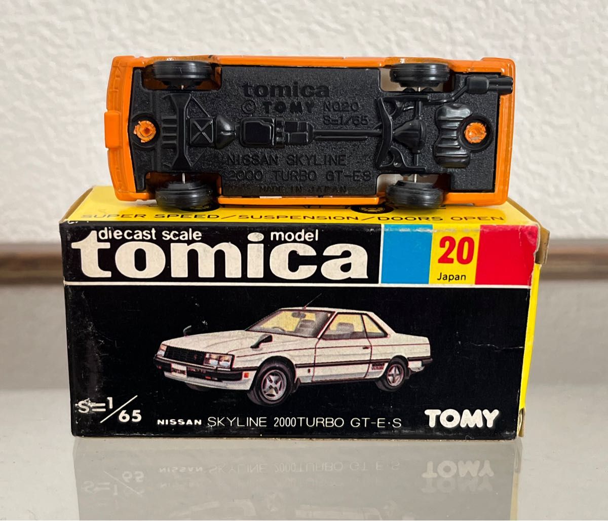 トミカ 日本製 黒箱 20 ニッサン スカイライン2000ターボ GT-ES トミカ 日本製 黒箱 20 ニッサン スカイライン2000ターボ GT-ES