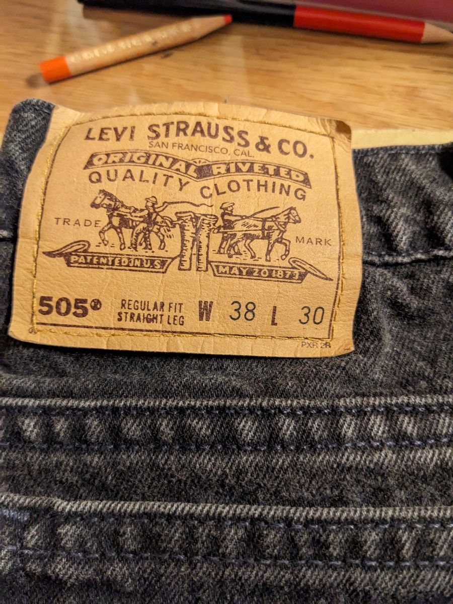 michael rispoli volcano black levis映画ボルケーノ使用 ジーンズ証明書付 アメリカ製 LEVIS