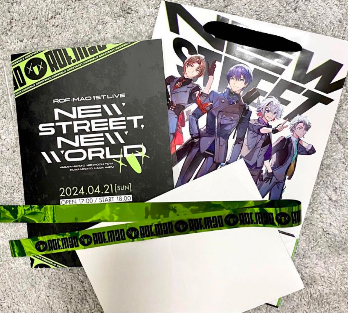 ROF-MAO 1st LIVE S席 特典 ポスター付 パンフレット ROF-MAO 1st LIVE S席 特典 ポスター付 パンフレット Amazon.co