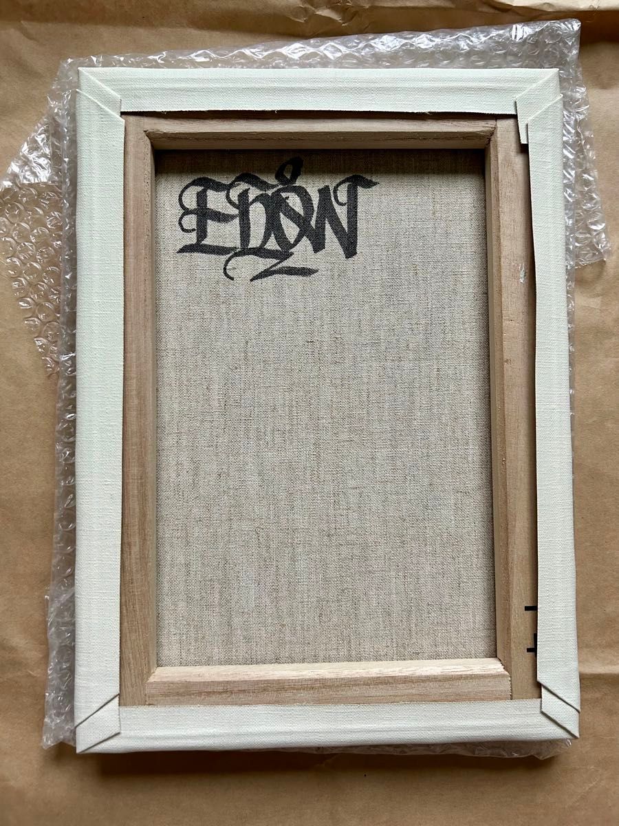 2024 川遊び展 ESOW 川 キャンバスアート 原画 直筆サイン 2024 川遊び展 ESOW 川 キャンバスアート 原画 直筆サイン