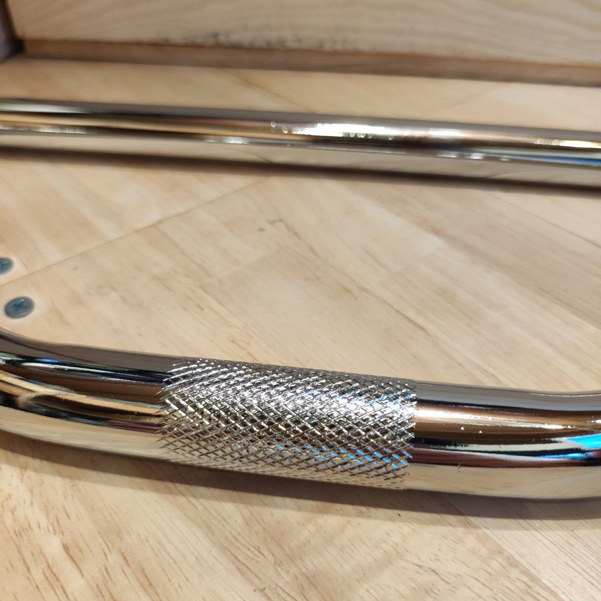 パリコレクション 新品 】クルーザーバー BMXやクロモリ クローム クランカーバー ライザーバー