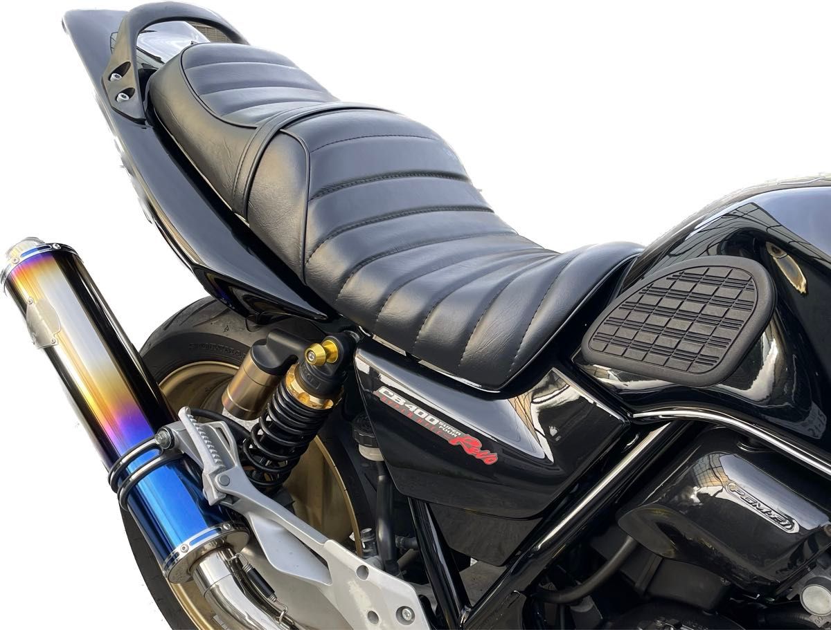 一番人気 新品 アンコ抜きビンテージ風タックロールシート HONDA 一番人気 新品 アンコ抜きビンテージ風タックロールシート HONDA