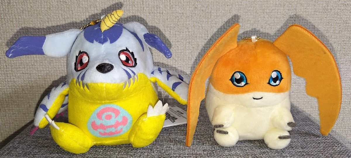 マスコット付バッグ デジモンアドベンチャー02 パタモン ブイモン