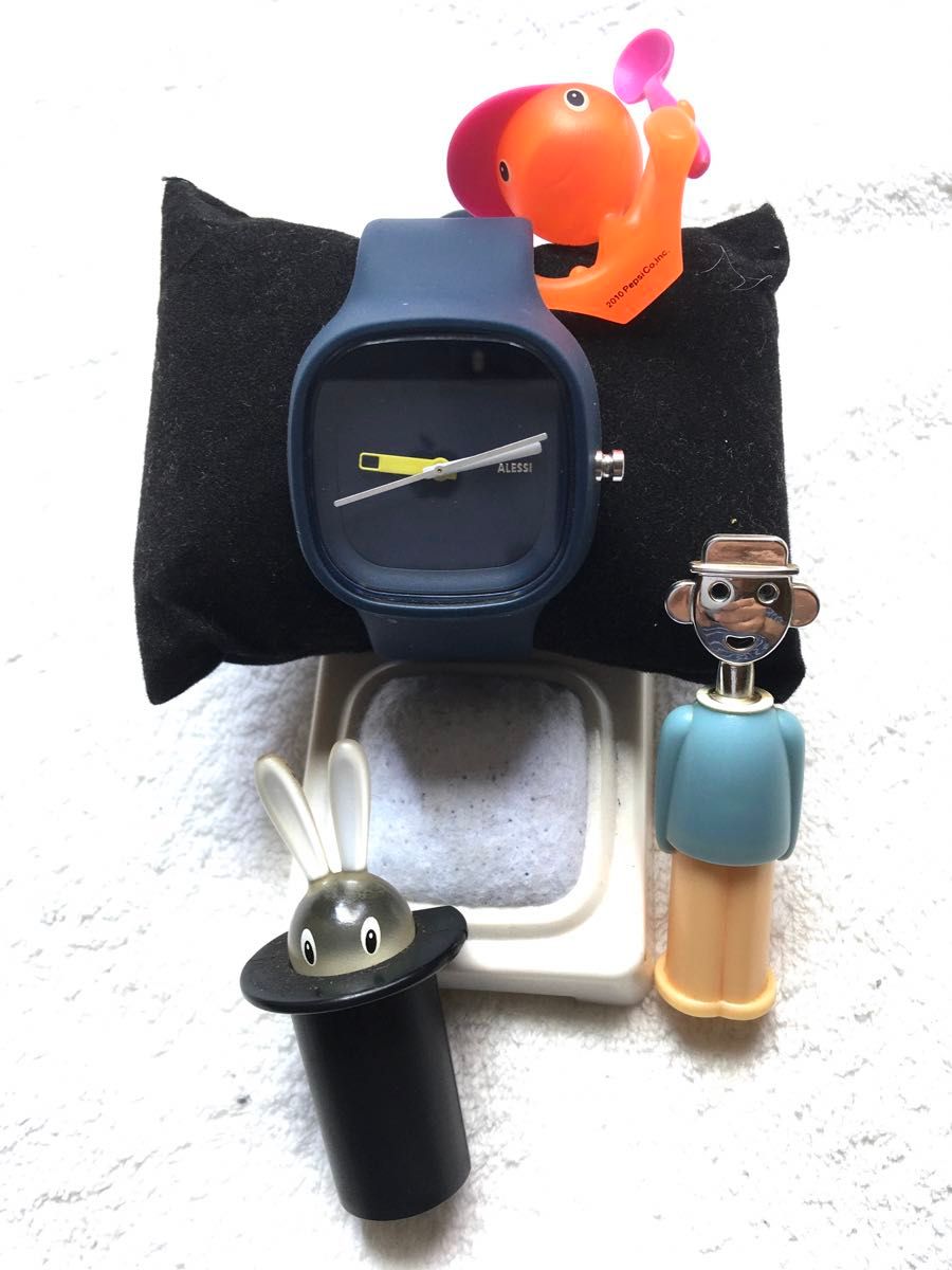 ALESSI アレッシィデザイン腕時計 新品未使用 電池交換済み ALESSI アレッシィデザイン腕時計 新品未使用 電池交換済み
