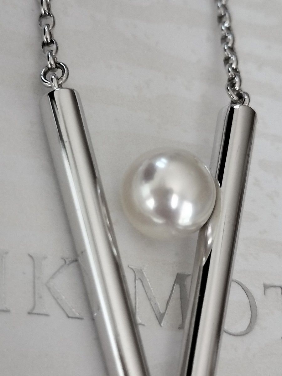 美品 ミキモト MIKIMOTO Vcode Vコード ネックレス ペンダント 美品 ミキモト MIKIMOTO Vcode Vコード ネックレス ペンダント