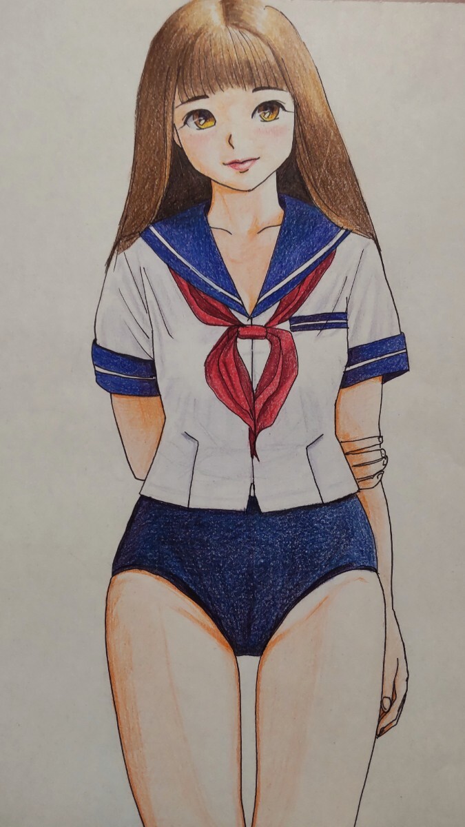 手描きイラスト 色鉛筆画 オーダー