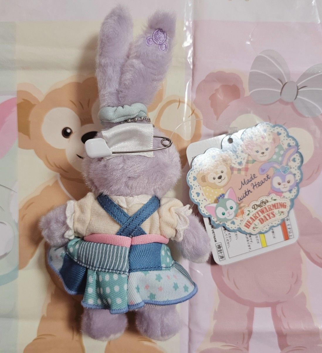 東京ディズニーシー ステラルー ぬいぐるみバッジ ハートウォー 東京ディズニーシー ステラルー ぬいぐるみバッジ ハートウォー