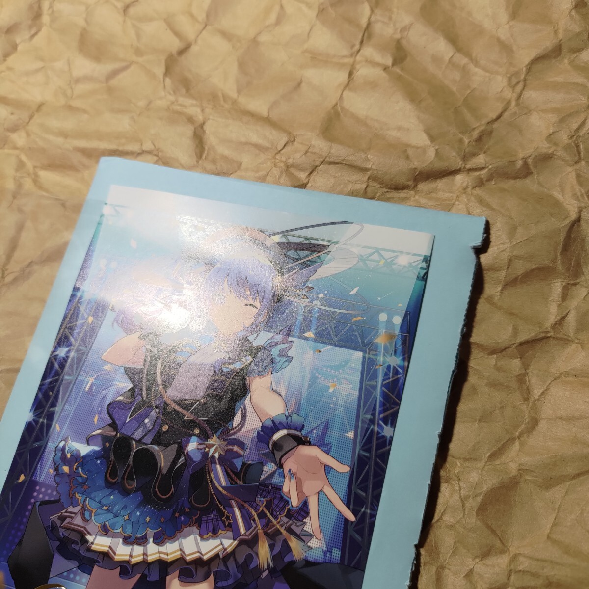 折れ有 星街すいせい 誕生日&活動三周年記念 複製サイン入り 折れ有 星街すいせい 誕生日&活動三周年記念 複製サイン入り