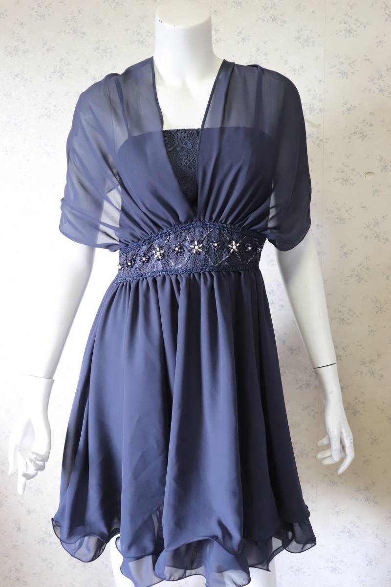 ヤフオク Feroux フェルゥ レース切替 ドレスワンピース ヤフオク Feroux フェルゥ レース切替 ドレスワンピース