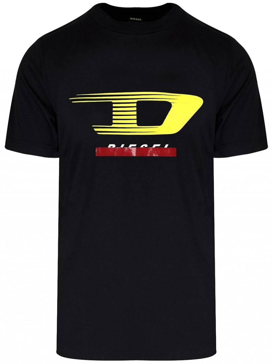 * 正規品 DIESEL T-JUST-Y4 ディーゼル Tシャツ M / Black *_画像1