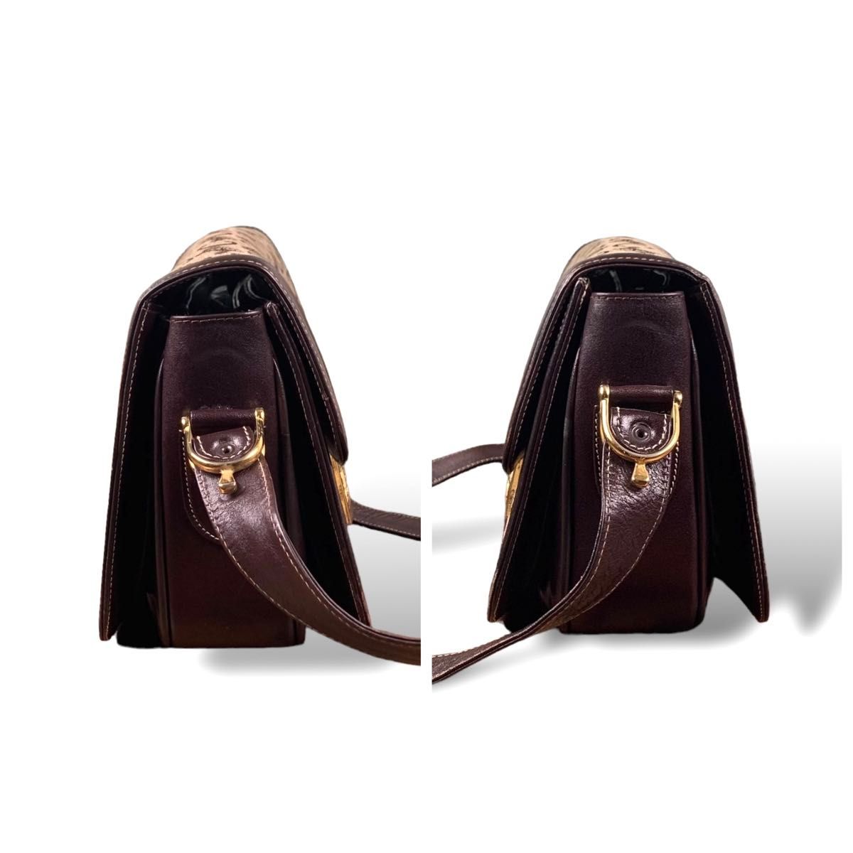 CELINE セリーヌ Cマカダム Cサルキー ショルダーバッグ 馬車柄 CELINE セリーヌ Cマカダム Cサルキー ショルダーバッグ 馬車柄