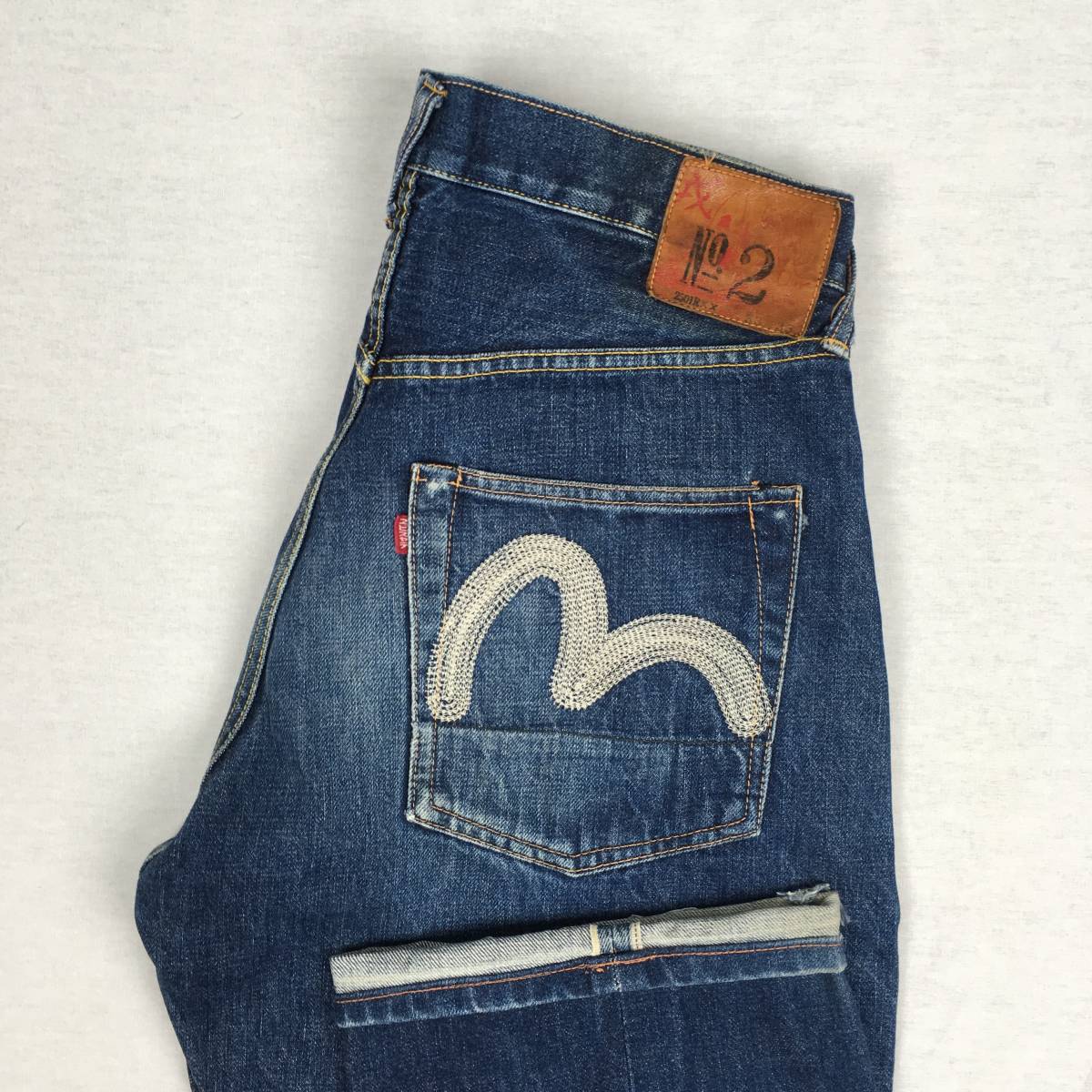 Yahoo!オークション - EVISU エヴィス Lot2501RXX No2 ジーン...