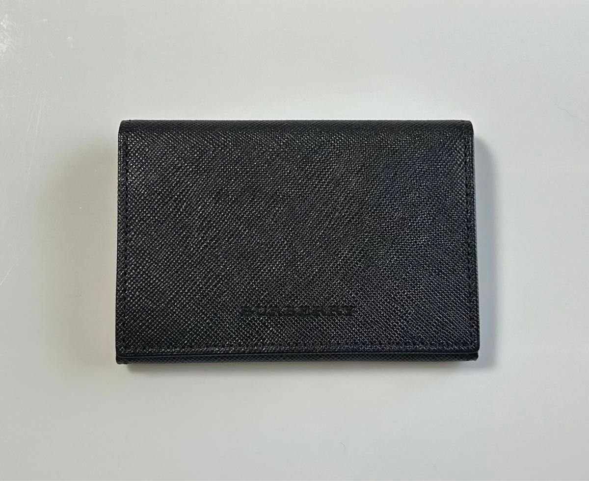 BURBERRY バーバリー 名刺入れ カードケース 5ポケット ブラック BURBERRY バーバリー 名刺入れ カードケース 5ポケット ブラック