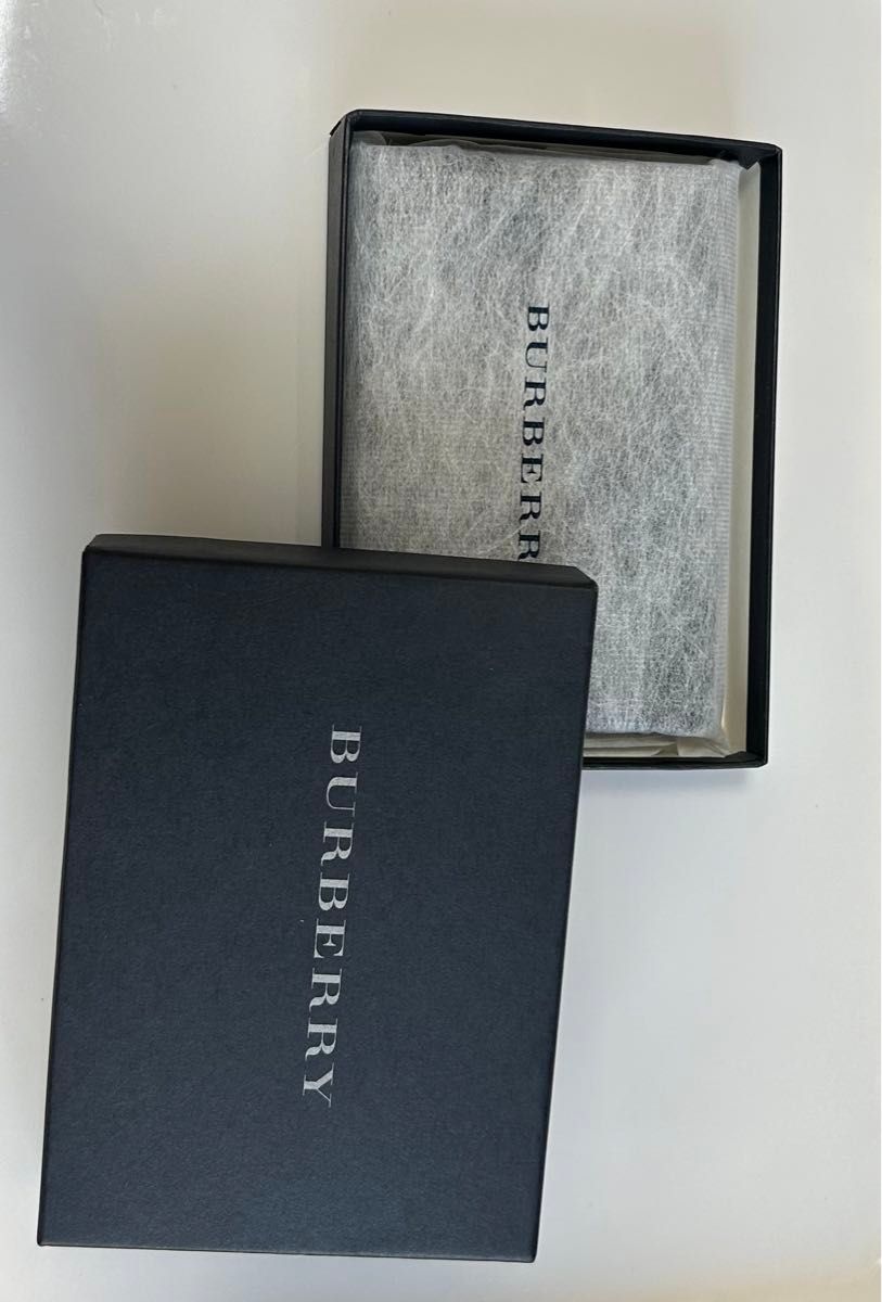 BURBERRY バーバリー 名刺入れ カードケース 5ポケット ブラック BURBERRY バーバリー 名刺入れ カードケース 5ポケット ブラック