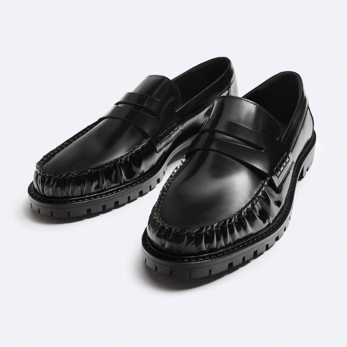 ZARA ギャザーレザーローファー 44|Yahoo!フリマ(旧PayPayフリマ) ZARA ギャザーレザーローファー 44|Yahoo!フリマ(旧PayPayフリマ)