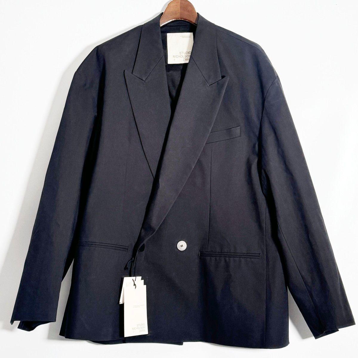 STUDIO NICHOLSON×ZARA ダブルブレスト ブレザー スタジオ STUDIO NICHOLSON×ZARA ダブルブレスト ブレザー スタジオ