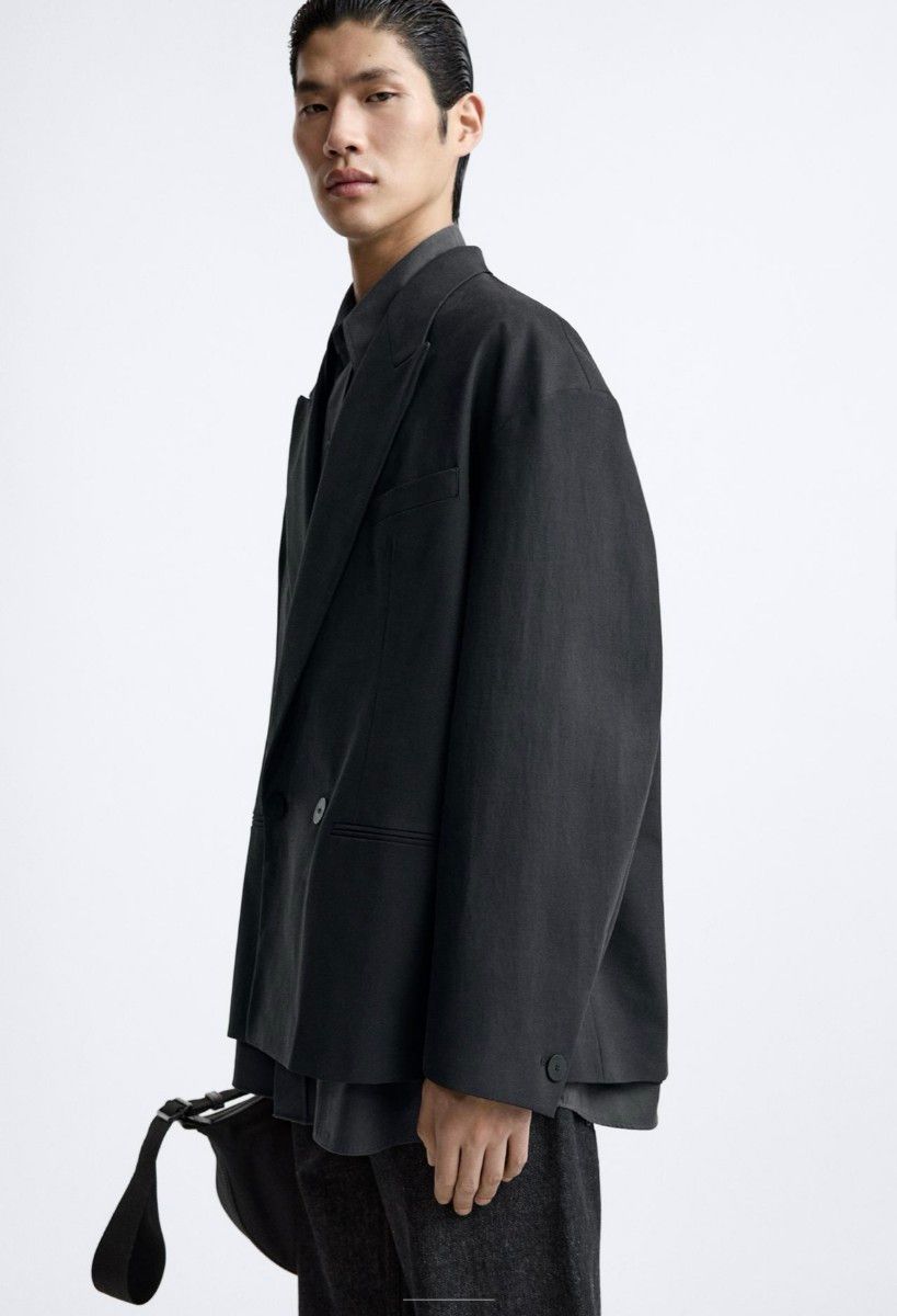 STUDIO NICHOLSON×ZARA ダブルブレスト ブレザー スタジオ STUDIO NICHOLSON×ZARA ダブルブレスト ブレザー スタジオ
