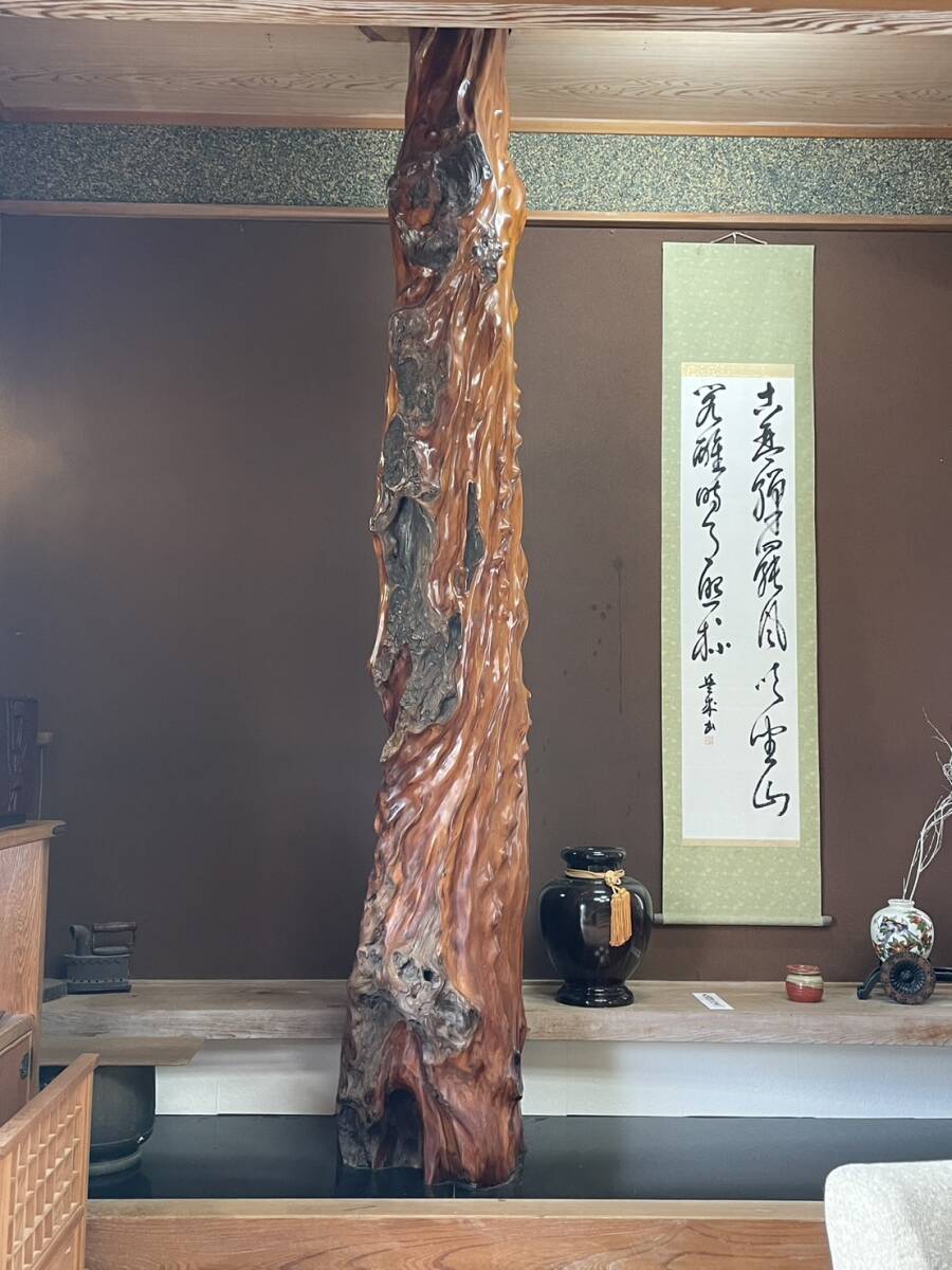 Yahoo!オークション - 屋久杉 床柱 飾り柱 世界遺産 価格1 000万 Yahoo!オークション - 屋久杉 床柱 飾り柱 世界遺産 価格1 000万