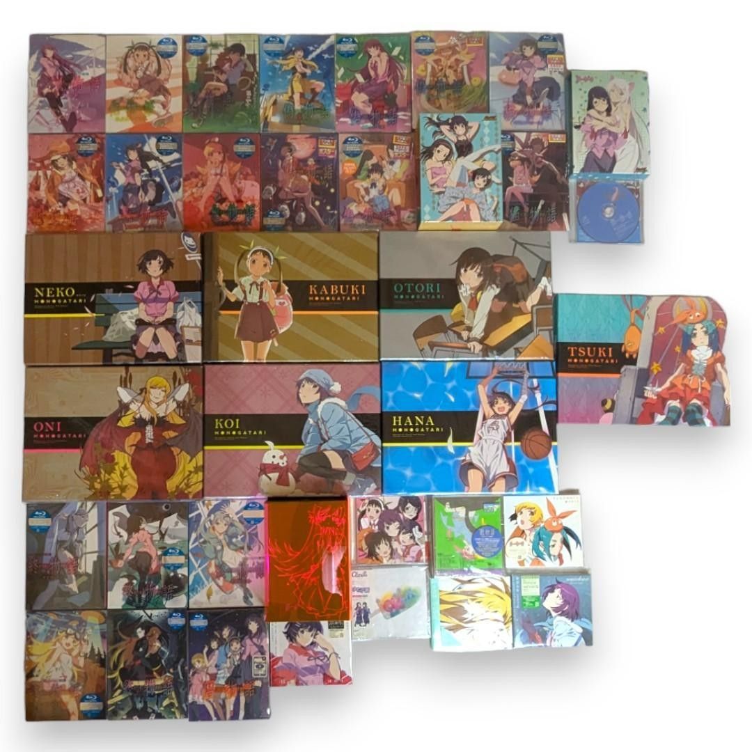 偽物語 物語シリーズ BOX Blu-ray DVD 終物 傷物 猫物 鬼物|DVD 偽物語 物語シリーズ BOX Blu-ray DVD 終物 傷物 猫物 鬼物|DVD
