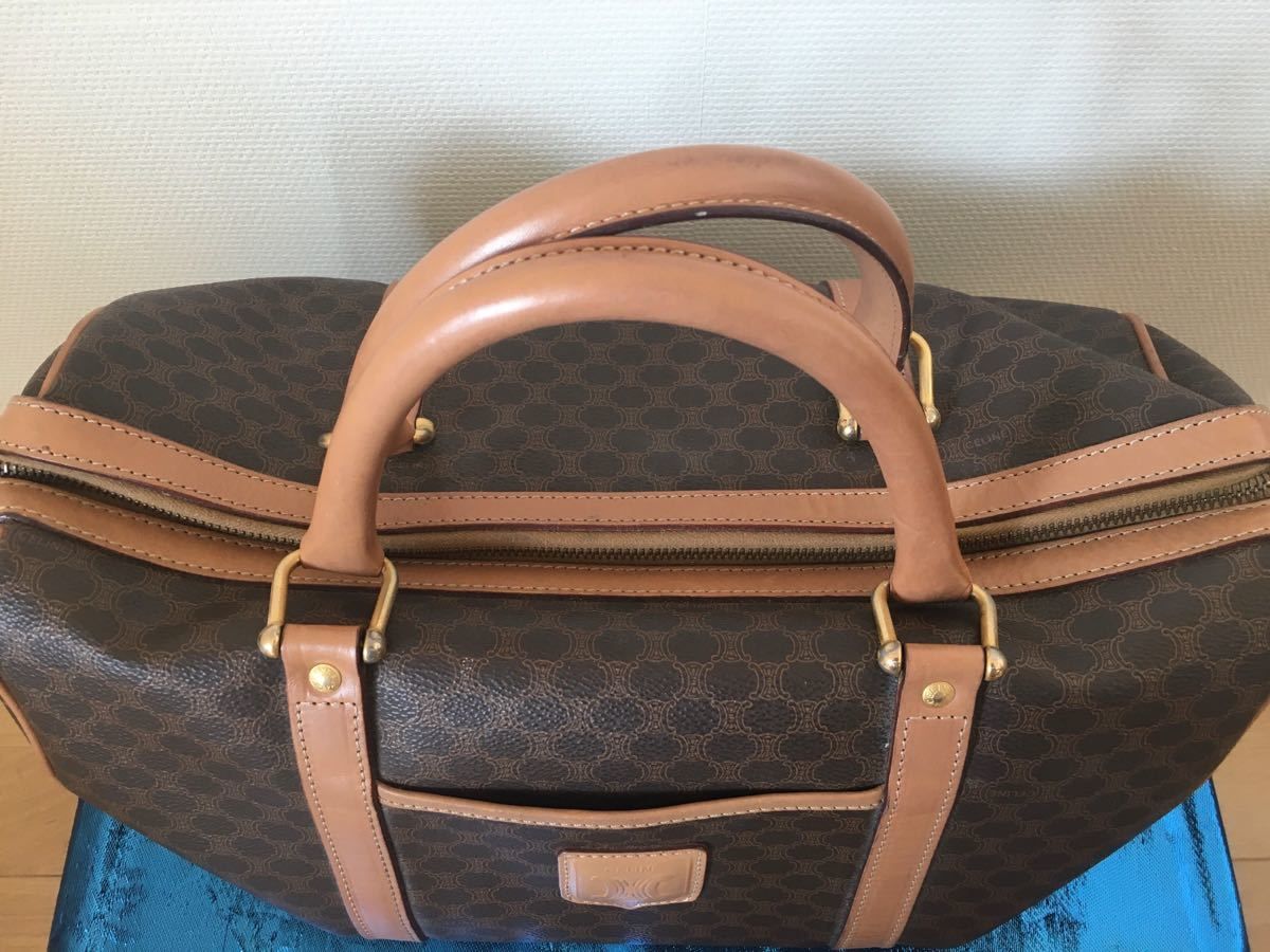 限定値下 CELINE セリーヌ ミニボストンバッグ マカダム柄 限定値下 CELINE セリーヌ ミニボストンバッグ マカダム柄