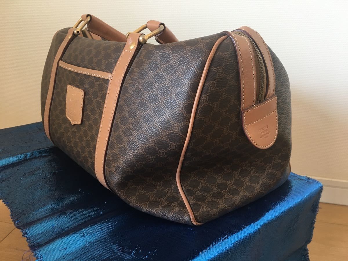 限定値下 CELINE セリーヌ ミニボストンバッグ マカダム柄 限定値下 CELINE セリーヌ ミニボストンバッグ マカダム柄
