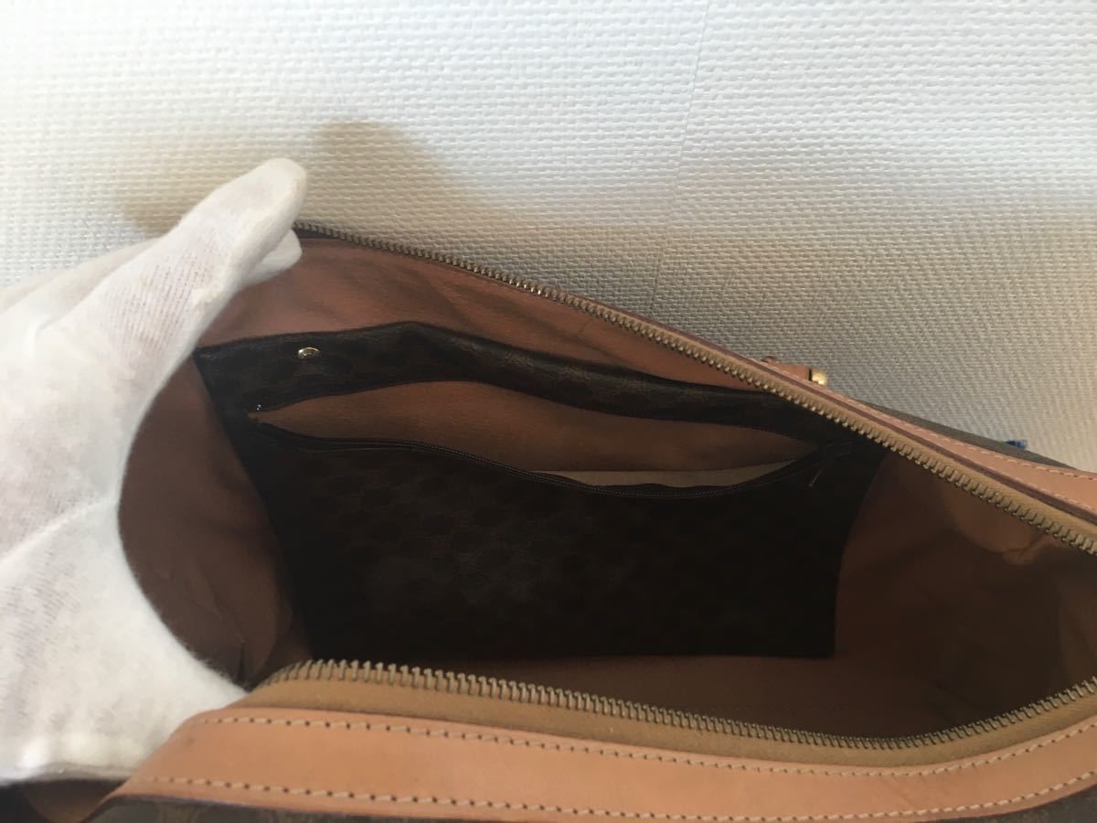限定値下 CELINE セリーヌ ミニボストンバッグ マカダム柄 限定値下 CELINE セリーヌ ミニボストンバッグ マカダム柄