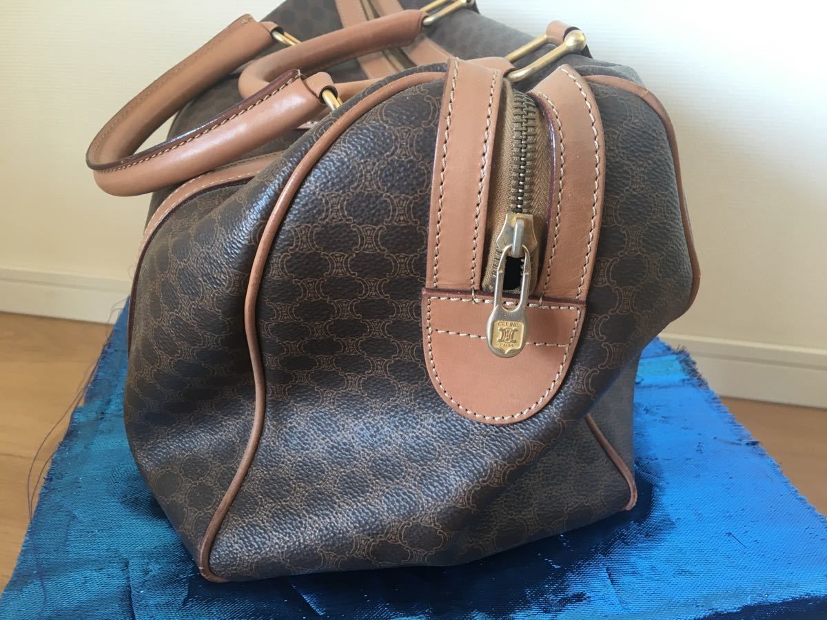 限定値下 CELINE セリーヌ ミニボストンバッグ マカダム柄 限定値下 CELINE セリーヌ ミニボストンバッグ マカダム柄