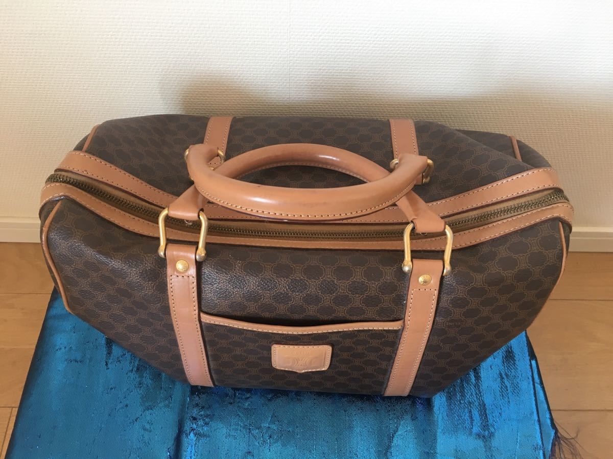 限定値下 CELINE セリーヌ ミニボストンバッグ マカダム柄 限定値下 CELINE セリーヌ ミニボストンバッグ マカダム柄