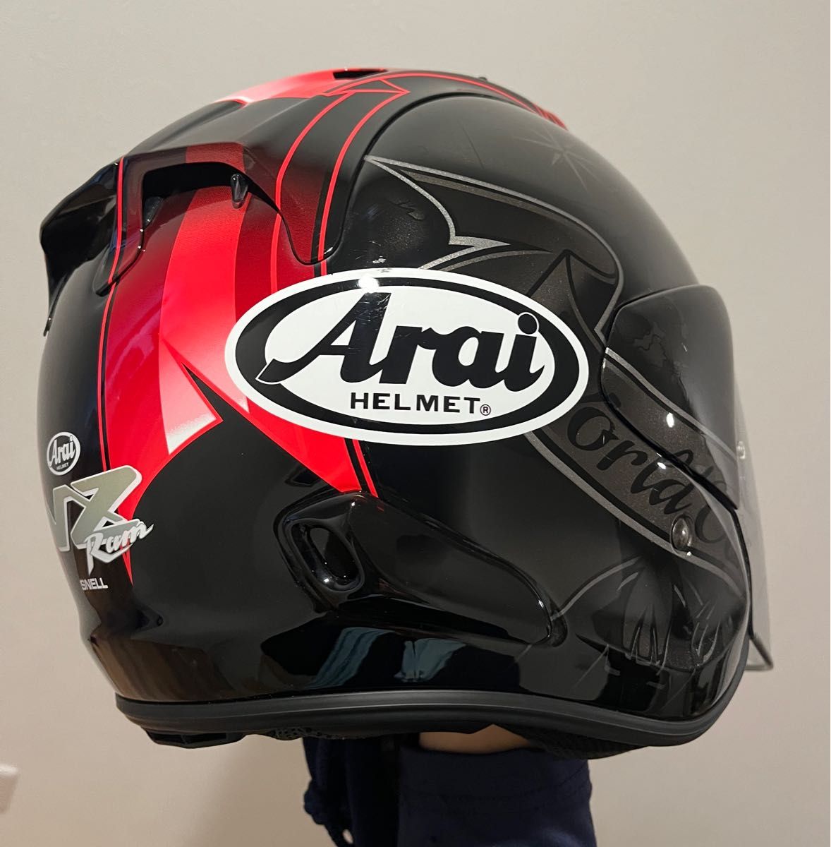 アライ Arai VZ-RAM ハラダツアー HARADA レプリカ 黒 赤 XL 美 アライ Arai VZ-RAM ハラダツアー HARADA レプリカ 黒 赤 XL 美