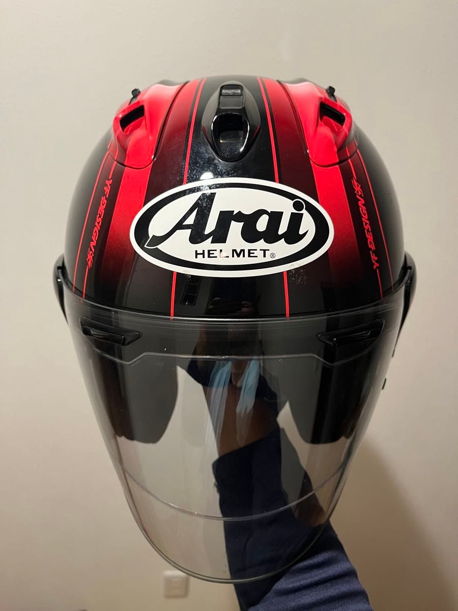 アライ Arai VZ-RAM ハラダツアー HARADA レプリカ 黒 赤 XL 美 アライ Arai VZ-RAM ハラダツアー HARADA レプリカ 黒 赤 XL 美