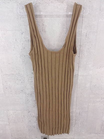 ヤフオク Sly スライ コットン ニット ノースリーブ 膝下 ヤフオク Sly スライ コットン ニット ノースリーブ 膝下