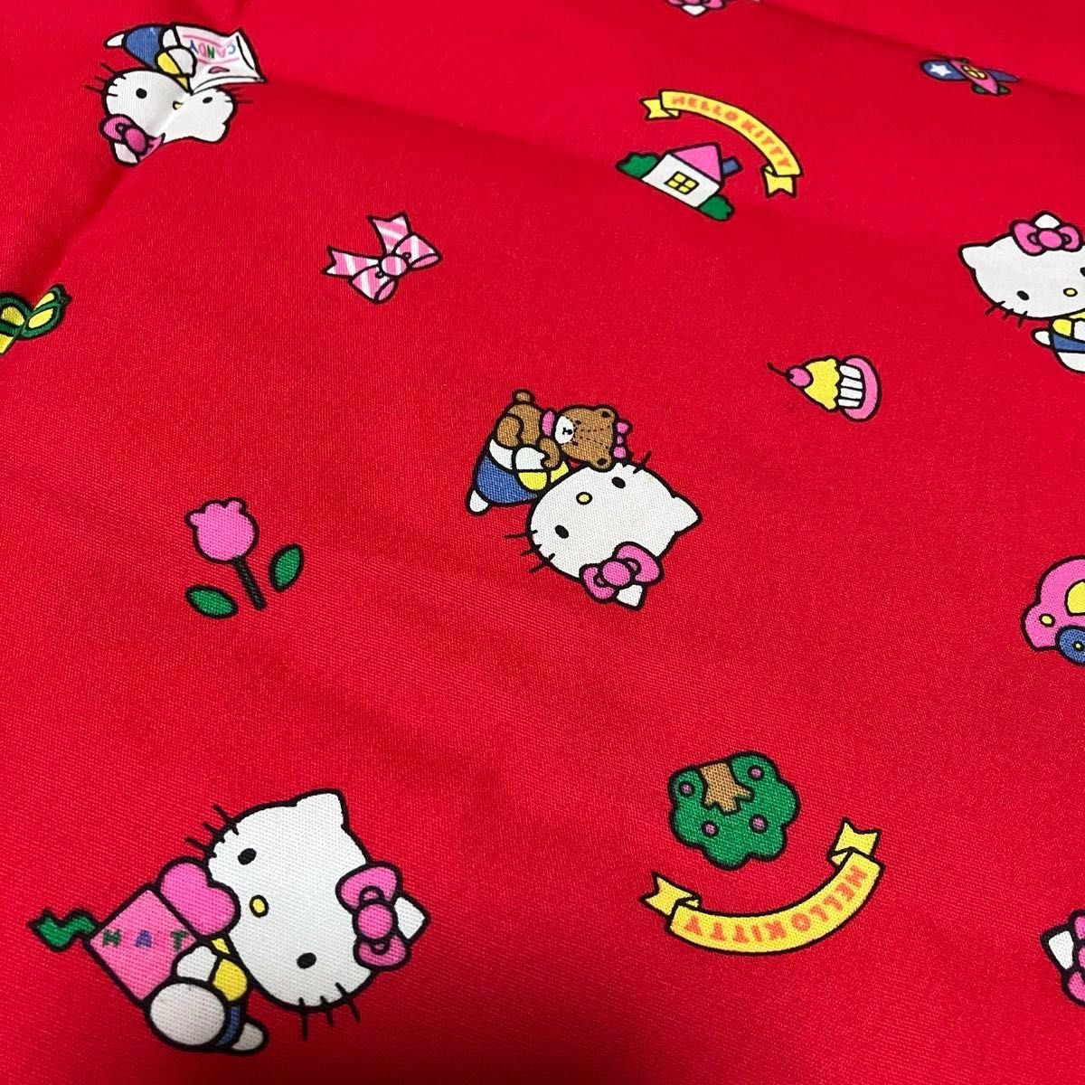 チップス様専用 サンリオ ハローキティ 生地 汚れあり 昭和 チップス様専用 サンリオ ハローキティ 生地 汚れあり 昭和