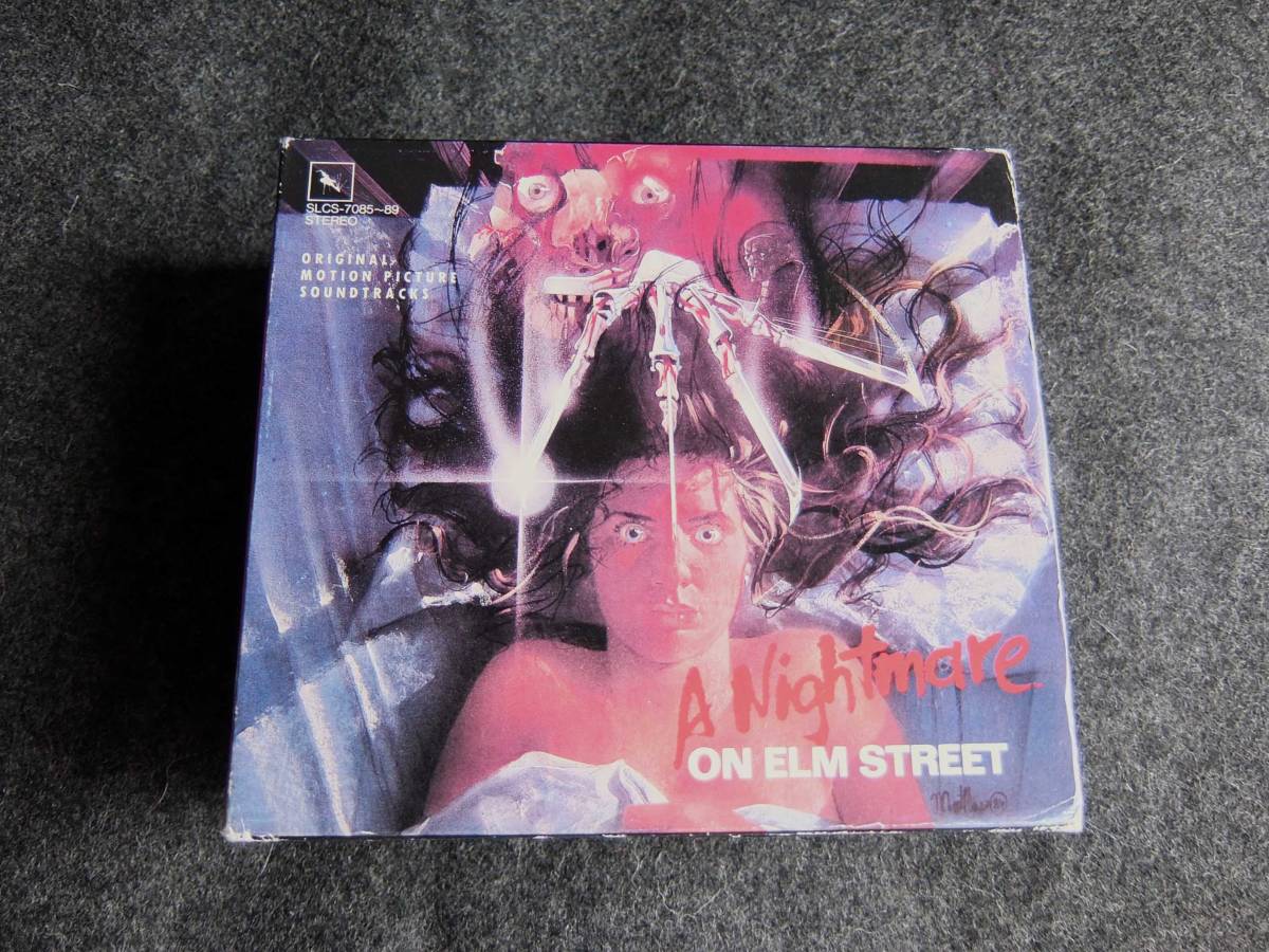  that time thing A Nightmare on Elm Street Complete box 5CD BOX limitation 2000 piece serial number entering horror movie 5 sheets set 