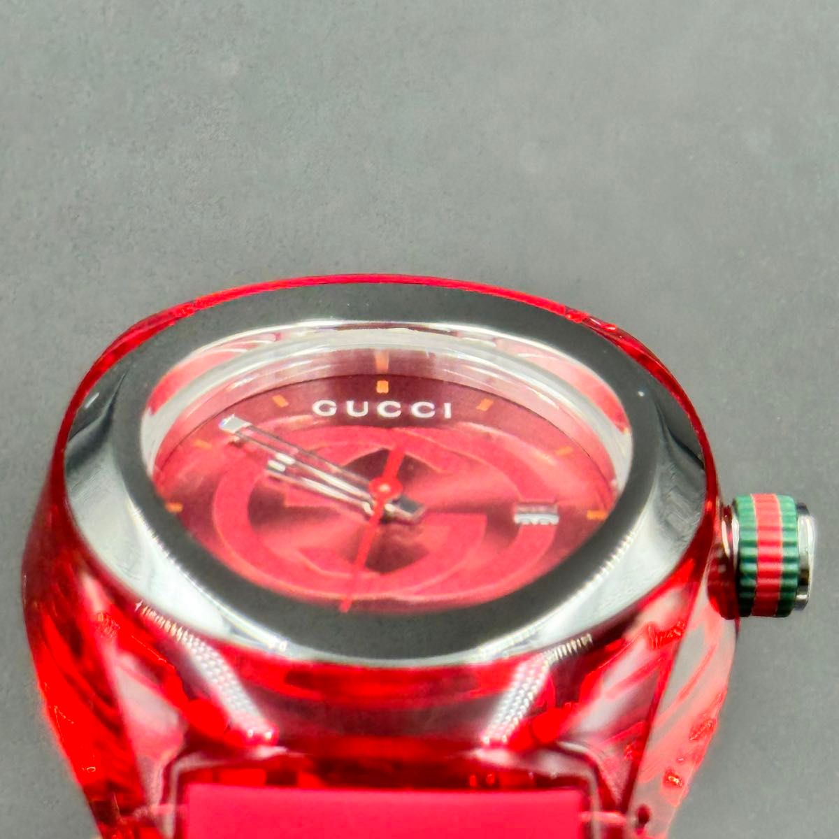 未使用】GUCCI グッチ SYNC シンク レッドラバー 腕時計|Yahoo 未使用】GUCCI グッチ SYNC シンク レッドラバー 腕時計|Yahoo