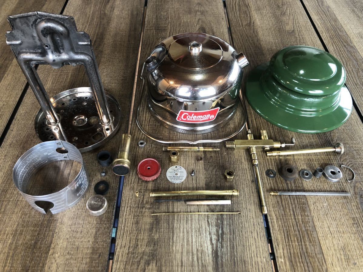 Coleman 635 1971年 2月 コールマン 2/71 クロム メッキ タンク Coleman 635 1971年 2月 コールマン 2/71 クロム メッキ タンク