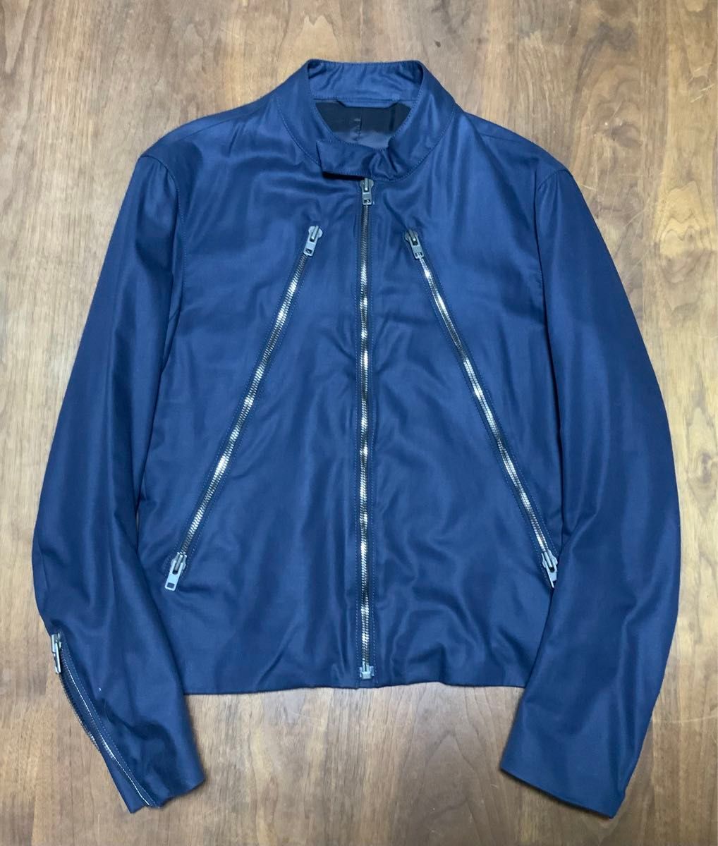Martin Margiela 14コットンライダース ハの字 ファイブジップ Martin Margiela 14コットンライダース ハの字 ファイブジップ