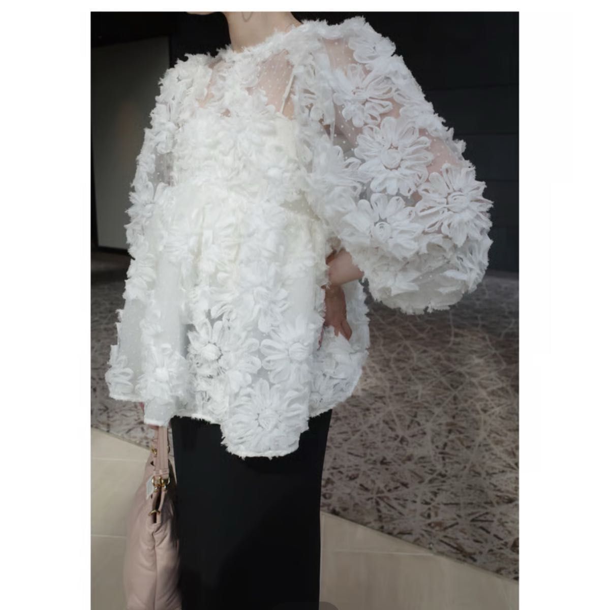 Acka flower peplum blouse|Yahoo!フリマ(旧PayPayフリマ) Acka flower peplum blouse|Yahoo!フリマ(旧PayPayフリマ)