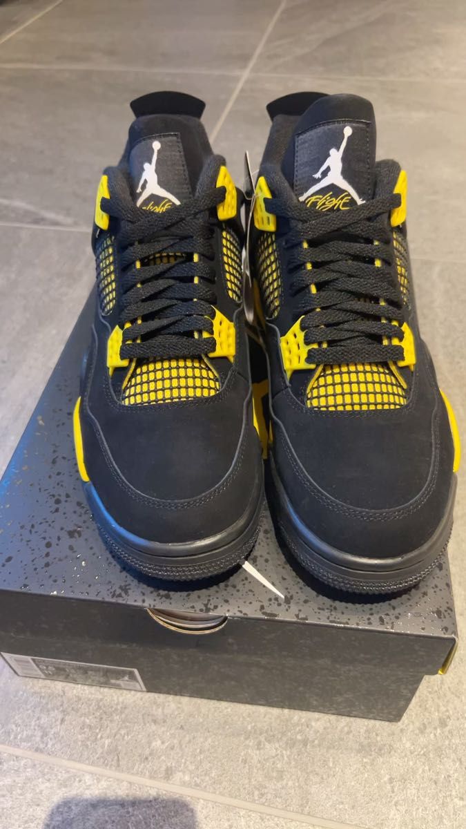 27cm NIKE AIR JORDAN 4 RETRO Thunder 2023 ナイキ エア 27cm NIKE AIR JORDAN 4 RETRO Thunder 2023 ナイキ エア