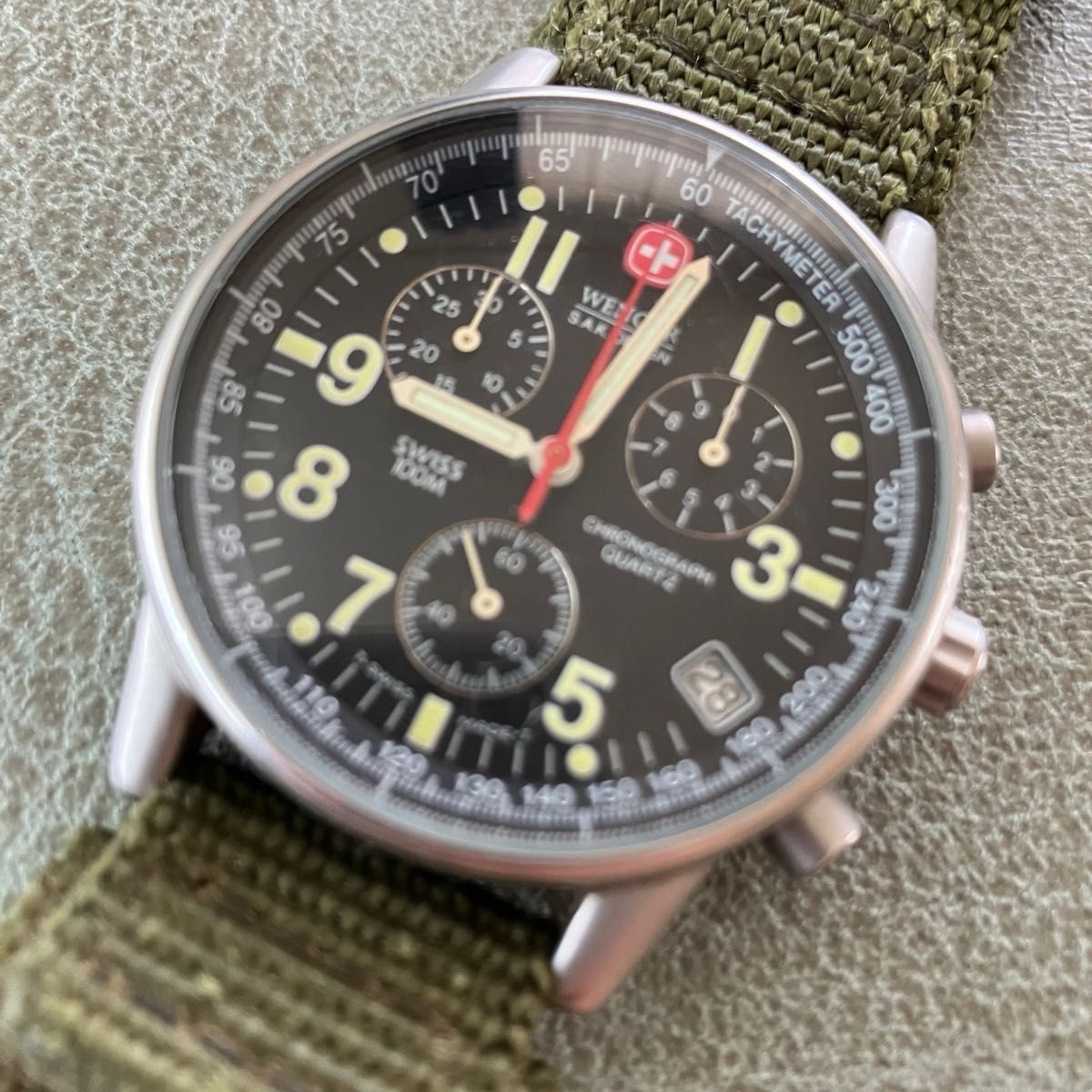 Wenger ウェンガー コマンド クロノグラフ S A K design 70725 Wenger ウェンガー コマンド クロノグラフ S A K design 70725