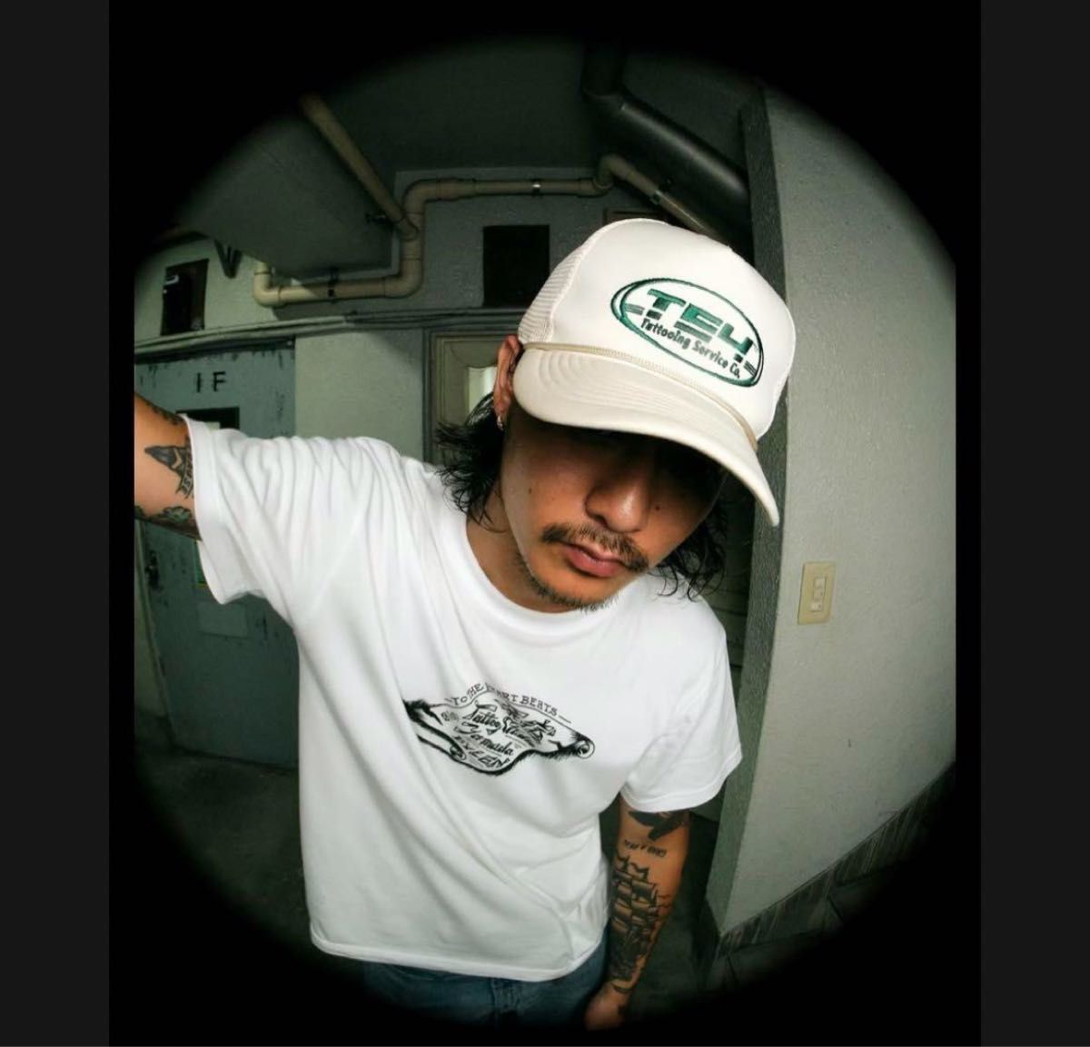 tatoo studio yamada TSY メッシュキャップ ベージュ|Yahoo tatoo studio yamada TSY メッシュキャップ ベージュ|Yahoo