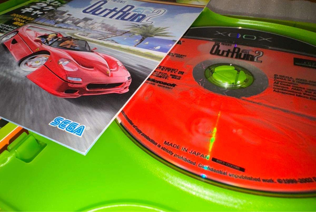 初代xboxソフト アウトラン2 OutRun2 初回限定版 サントラCDなし 初代xboxソフト アウトラン2 OutRun2 初回限定版 サントラCDなし