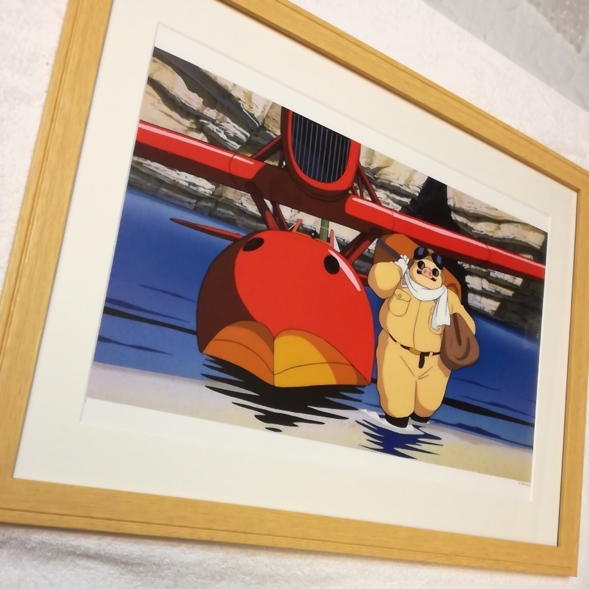 超レア! スタジオジブリ 紅の豚【額装品】ジブリカレンダー ジブリ