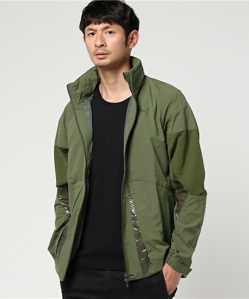 PUMA / YOSHIO KUBO 新品未使用 WOVEN JKT ジャケット 緑/カーキ PUMA / YOSHIO KUBO 新品未使用 WOVEN JKT ジャケット 緑/カーキ