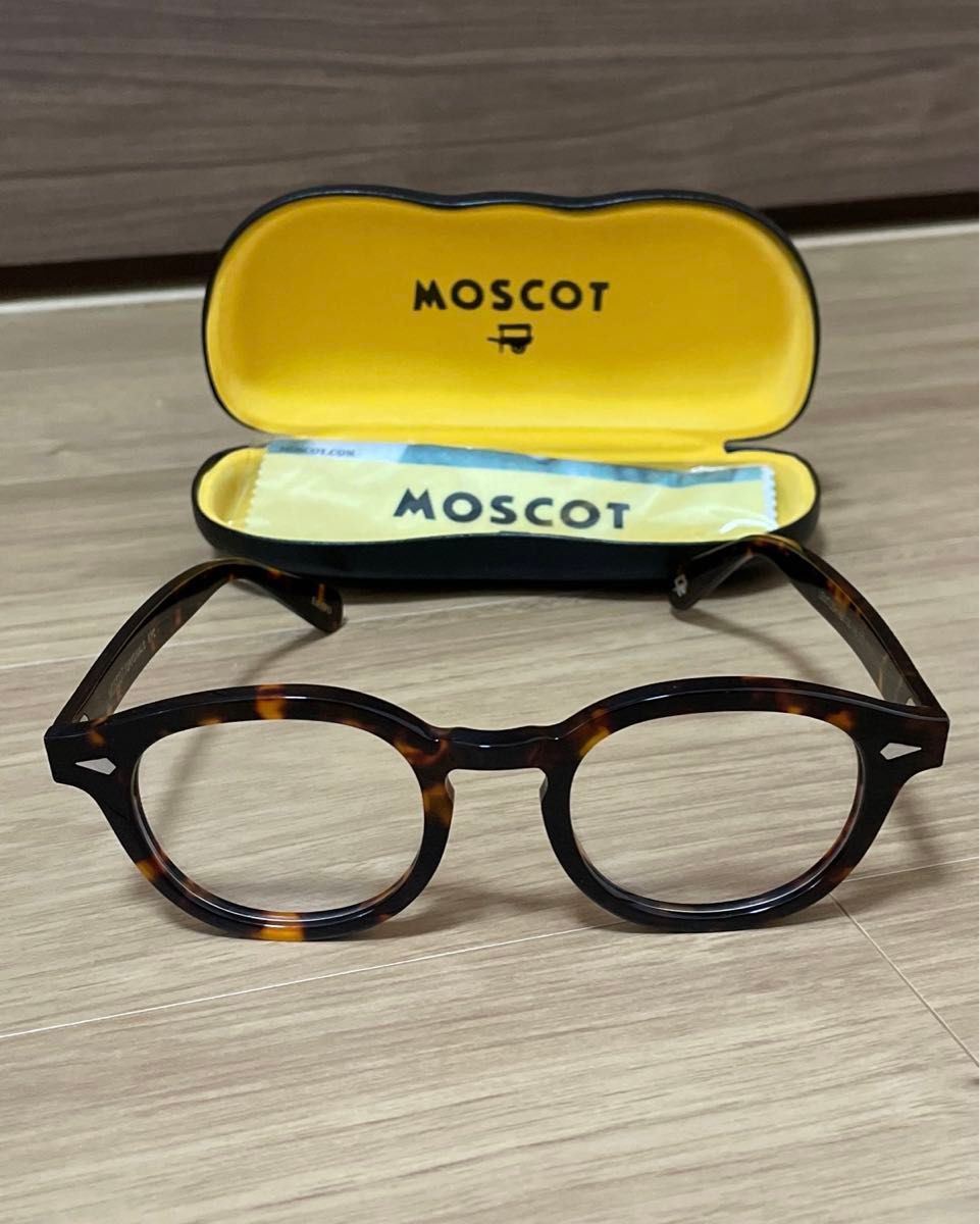 MOSCOTモスコットLEMTOSHレムトッシュ49鼈甲JULIUS TART OPTICAL MOSCOTモスコットLEMTOSHレムトッシュ49鼈甲JULIUS TART OPTICAL