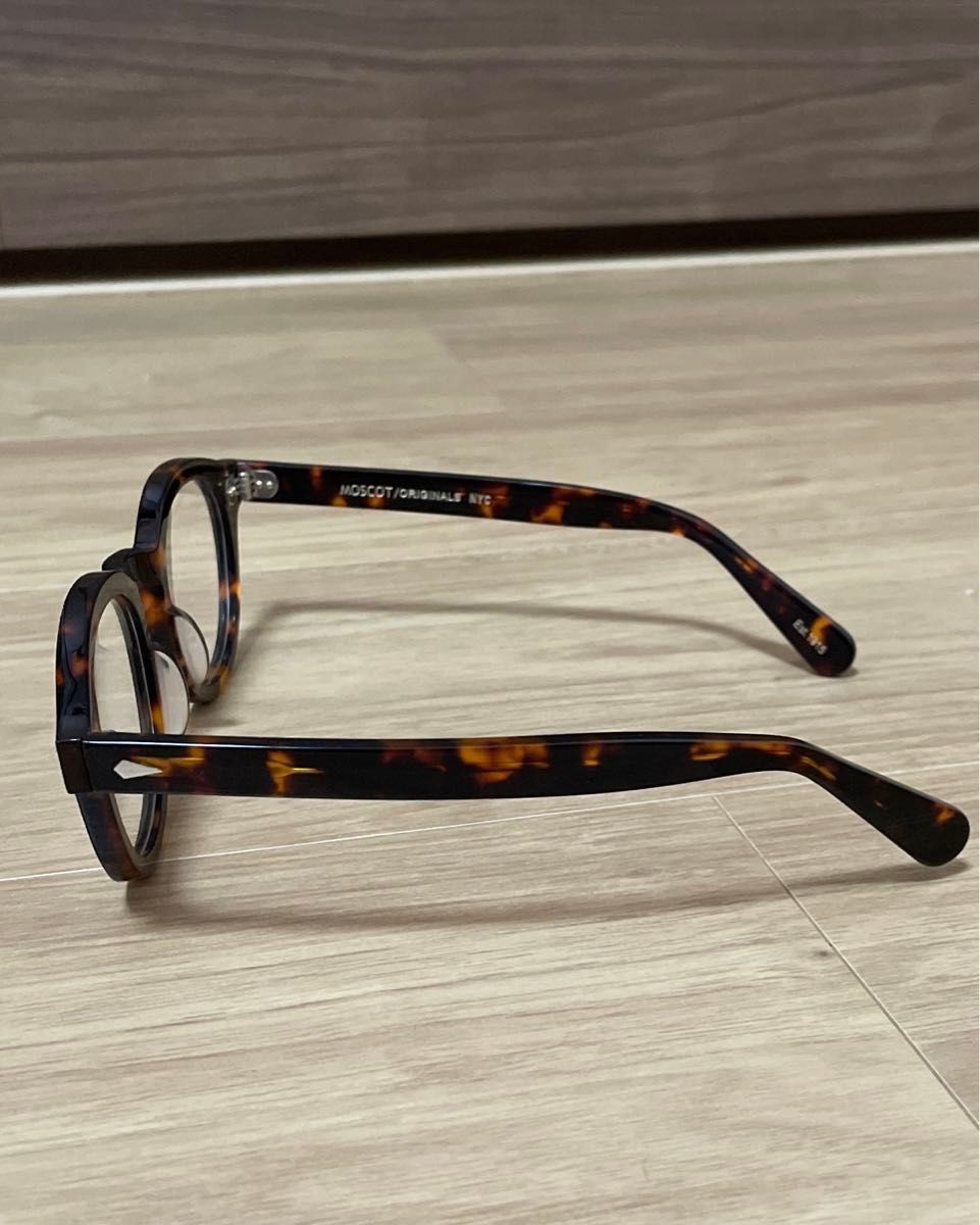 MOSCOTモスコットLEMTOSHレムトッシュ49鼈甲JULIUS TART OPTICAL MOSCOTモスコットLEMTOSHレムトッシュ49鼈甲JULIUS TART OPTICAL