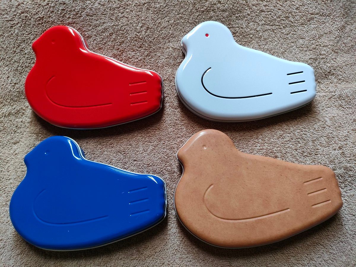 鳩サブレ 1枚用 缶4個セット 豊島屋 130周年記念 鳩の日限定 鳩 鳩サブレ 1枚用 缶4個セット 豊島屋 130周年記念 鳩の日限定 鳩