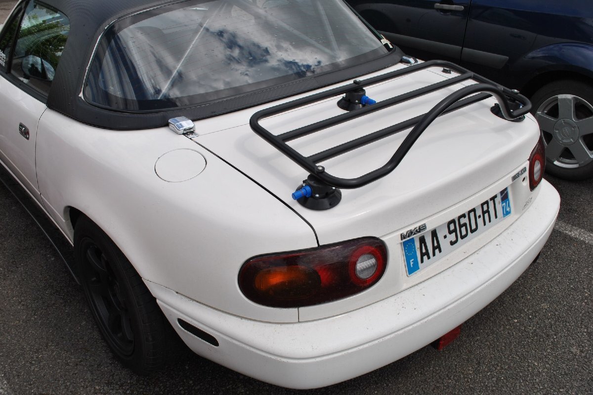 Revo Rack Revo rack suction pad type trunk carrier set black Fairlady Z HZ34 Roadster 