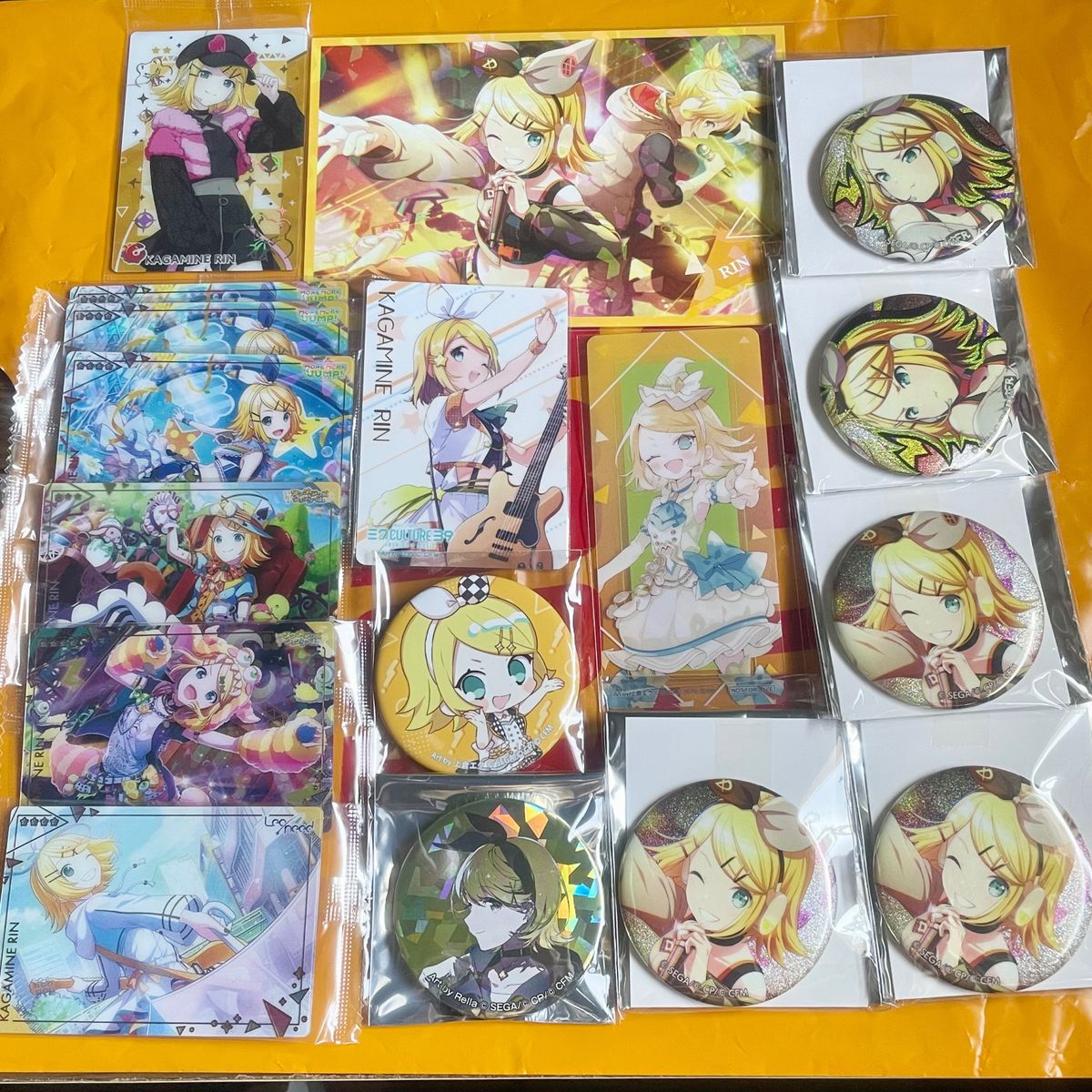 プロジェクトセカイ プロセカ 鏡音リン グッズセット ( 一部バラ プロジェクトセカイ プロセカ 鏡音リン グッズセット ( 一部バラ