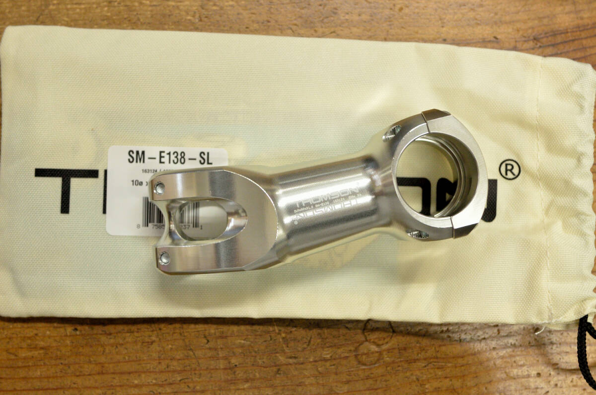 THOMSON ELITE X4 90mm 10° 31.8mm シルバー トムソン/STEM/ステム/10度/MTB/ピスト/トラック/