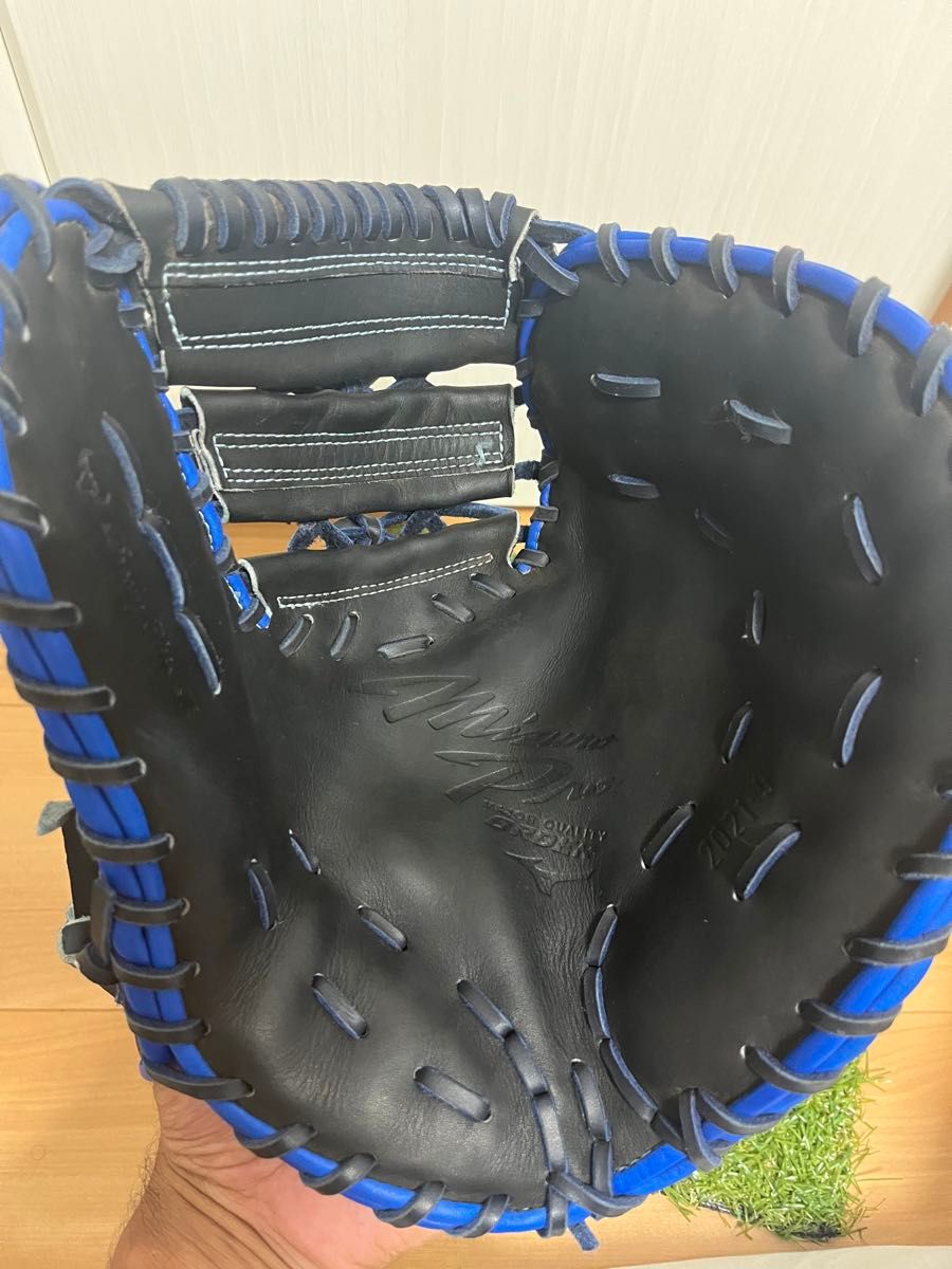 限定ラベル ダイバーシティブルー ファーストミット ミズノプロ 限定ラベル ダイバーシティブルー ファーストミット ミズノプロ